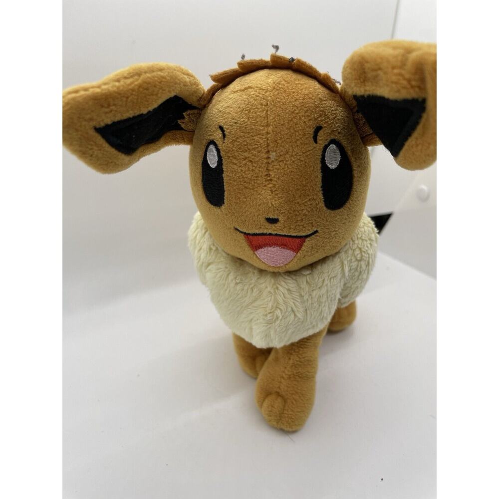 Pokemon Plush Stuffed Toy Doll Plushie Jazwares 8" Eevee Plushie Standing
